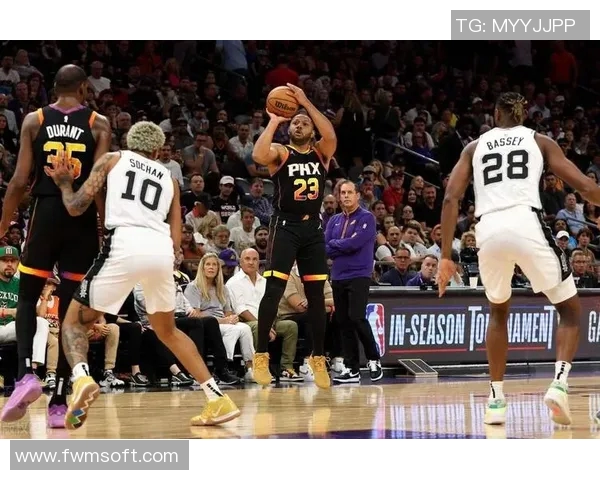 太阳送马刺首败！14投10铁，文班暴露短板被锁死，布克轰28+13